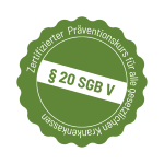 Siegel zertifizierte Gesundheitskurse nach § 20 SGB V